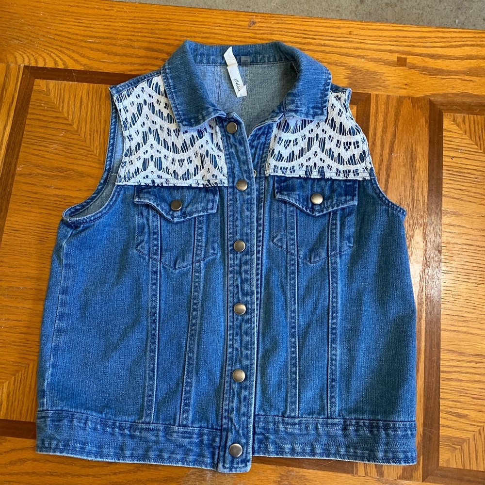 Vintage jean vest